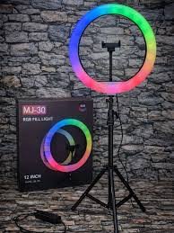 Lampe Annulaire MJ-30 RGB 12"
